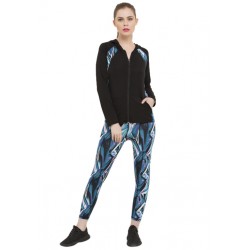 ACTIVE PRINTED  JACKET SET 